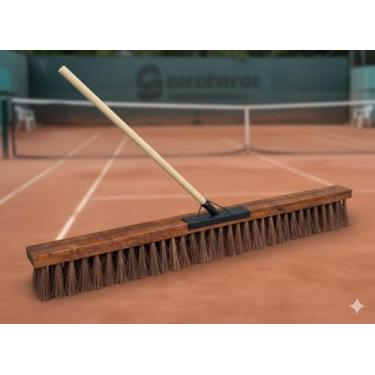 Imagem de Vassoura Para Quadra De Tênis Saibro Spin 150cm Piaçava