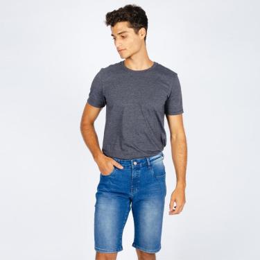 Imagem de Bermuda Jeans Rock e Soda Masculina Casual Skinny-Masculino