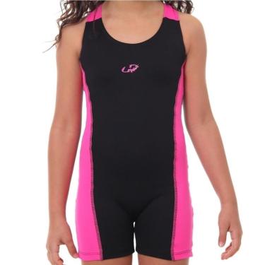 Imagem de Macaquinho De Natação Infantil Helanca Com Detalhe Hammerhead-Feminino