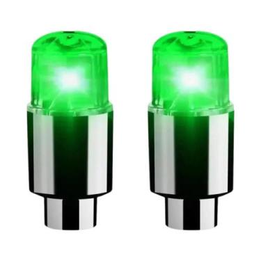 Imagem de Luzes De Válvula De Roda LED Coloridas Para Motocicletas, Bicicletas E