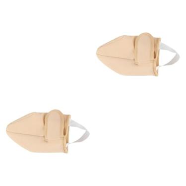 Imagem de oshhni Compressas de óleo de rícino para os pés, meias confortáveis ​​e portáteis para cuidados com os pés, compressas de óleo de rícino e alça ajustável.