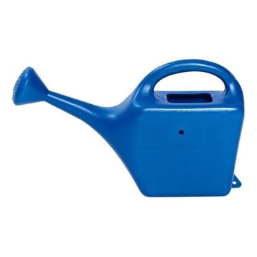 Imagem de Regador Plantas Chuveirinho Fino 1 Litro Jardim Horta Azul