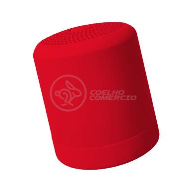 Imagem de Mini Caixa De Som Wireless Speaker Potente BT Vermelho