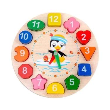 Imagem de Brinquedos De Madeira Montessori Para Crianças 9 Em 1 Instrumentos Mus