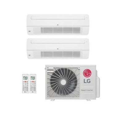 Imagem de Ar-Condicionado Multi Split Inverter LG 18.000 (2x Evap Cassete 1 Via 9.000) Quente/Frio 220V R-410A