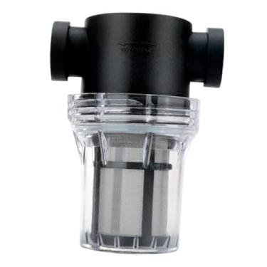 Imagem de Fenteer Filtro de água para mangueiras de jardim, acessório de filtro tubular, peças de reposição, de malha para bomba, para uso doméstico e camping, Diâmetro Interno de