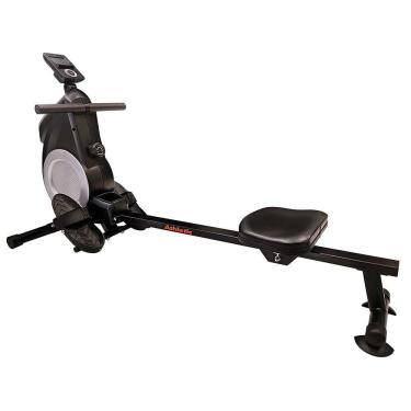 Imagem de Remo Seco Athletic 80rm 8 Níveis Magnéticos Dobrável Suporta 110kg Treino Completo Em Casa Preto