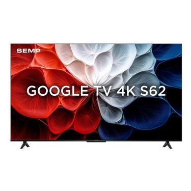 Imagem de TV Semp 50 Polegadas 50S62 Smart UHD 4K Google TV Preto Bivolt