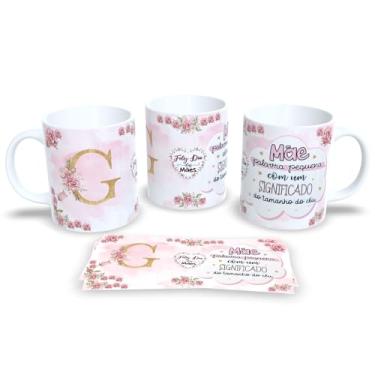 Imagem de Caneca Alfabeto dia das Mães Cada Letra é Um Carinho Para a Sua Mãe (G)