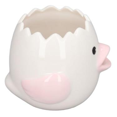 Imagem de Cryfokt Filtro Rápido Cerâmico Separador de Clara de Ovo para Lavagem de Mãos de Cozinha para Cozinhar Em Casa 2,6 X 2,8 pol. (Rosa)