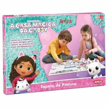 Imagem de Tapete de Pintura Infantil A Casa Mágica da Gabby JOY.CO