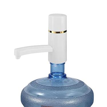 Imagem de GLOGLOW Dispensador de água Dispensador de Bomba de água Recarregável Sem Fio, Alimentado por USB, Portátil, Preto/branco/azul, ABS e Silicone, para Eletrodomésticos Escolares de Escritório