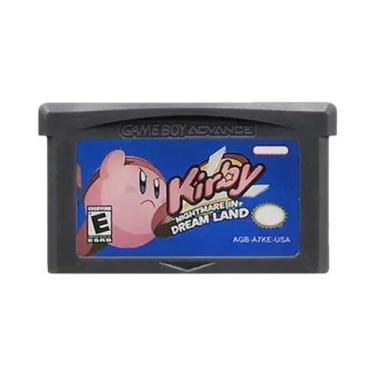 Imagem de Cartucho De Jogo GBA Kirby Versão Em Inglês 32-Bit Para Console De Vid