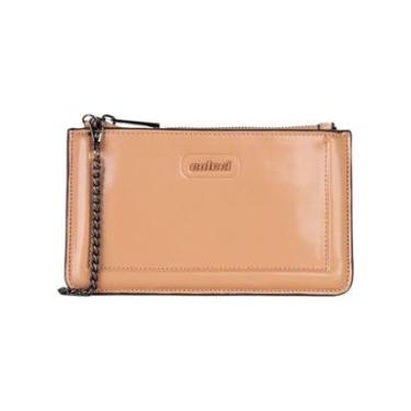 Imagem de Bolsa Feminina Colcci Flat Basic Alça Corrente Pequena Bege-Feminino