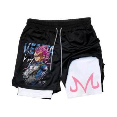 Imagem de Bermudas Masculinas De Verão Respiráveis E Soltas Com Estampa De Drago