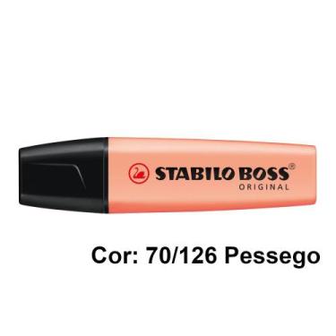Imagem de Marca Texto Original Stabilo Boss Neon e Pastel Escolha Cor,  Pessego 