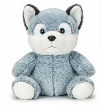 Imagem de Cachorrinho de Pelúcia Estilo Lobo 26cm Presente Carinhoso e Decoração Infantil