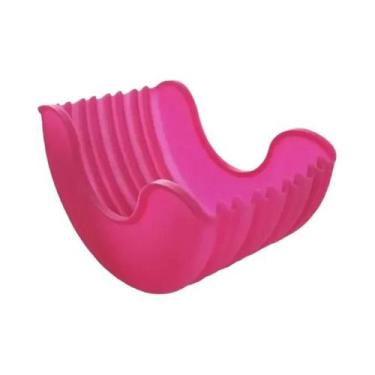 Imagem de Suportes Retráteis De Silicone Para Hambúrguer 4 Peças Laváveis, Clipe