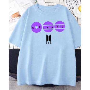 Imagem de Camiseta BTS Arirang World Tour 2026 Aesthetic Unissex - Sneko Store, 
