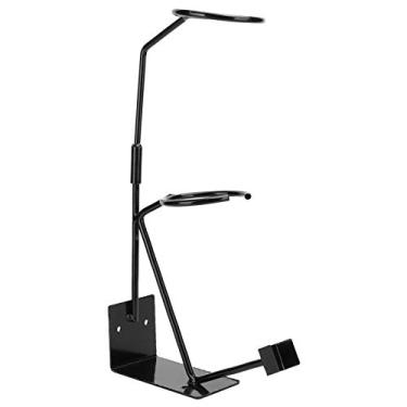 Imagem de Suporte para pistola de pulverização Organizador de bancada de parede de aço resistente para pintura de pulverizadores com acessório de rack de filtro Solução de armazenamento