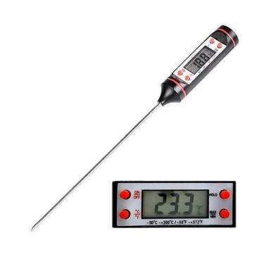 Imagem de Termômetro Culinário Cozinha Espeto Dia Dos Namorados Nº63