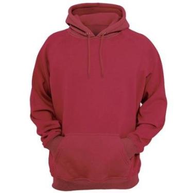 Imagem de Moletom Canguru Plus Size Liso Blusa Com Capuz Grande Cor:;Tamanho:G4;Gênero:Unissex-Unissex