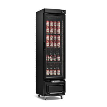 Imagem de Cervejeira Porta De Vidro Grb23evgw Gelopar Expositor Slim 228 Litros Preta 220v