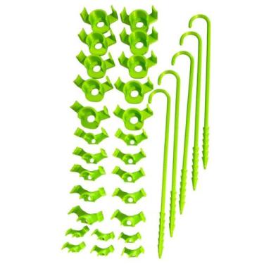 Imagem de 15 Budclip LST low stress training clip plastico jardinagem - FLEX3D