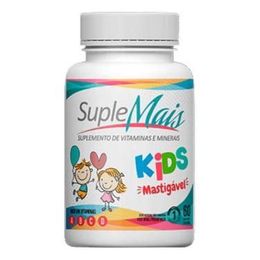 Imagem de Suplemais Kids 60cpr- Para Um Crescimento Mais Saudável, Morango