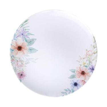Imagem de Prato Raso Tramontina Floratta em Porcelana Decorada 28 cm