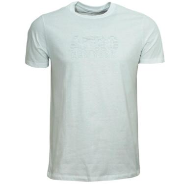 Imagem de Camiseta Aeropostale Silkada Branca Masculina-Masculino
