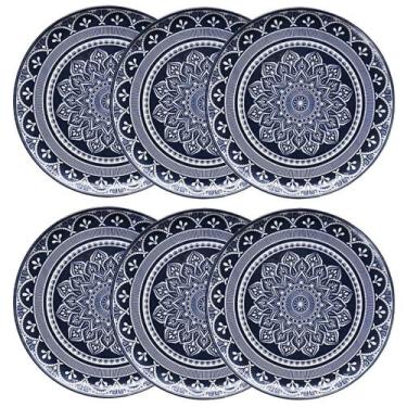 Imagem de Jogo de 6 Pratos Rasos 26 Cm Oxford Flat Málaga