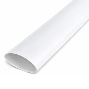 Imagem de Tubo Termo Retrátil 20mm 6m Espaguete Isolante Profissional Cor:Branco
