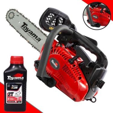 Imagem de Motosserra Profissional À Gasolina 2T TCS25X Toyama 25,4cc 1,14HP Sabr