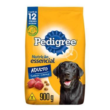 Imagem de Ração Pedigree Nutrição Essencial Carne para Cães Adultos 900g