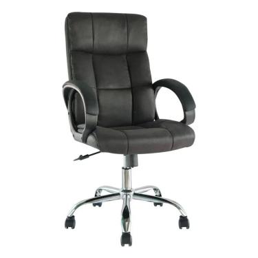 Imagem de Cadeira Escritorio Maxi Office Preta Giratoria - Hillsong Preta