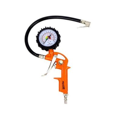 Imagem de Calibrador de Pneus Pneumático Rosca 1/4 1 Peça SPARTA