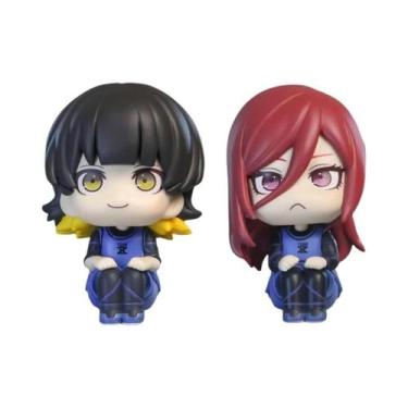 Imagem de Figuras De Ação Do Anime Blue Lock 13CM, Modelo De Boneco Nagi Seishir