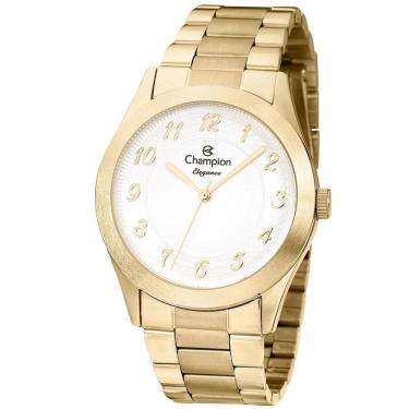 Imagem de Relógio Champion Feminino Ref: Cn26484h Casual Dourado