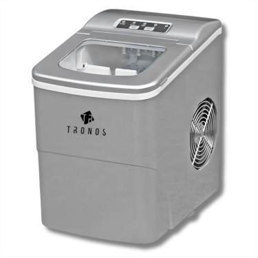 Imagem de Máquina de Gelo 12Kg Tronos B12/B - Prata - Reservatório de Água 2 Litros