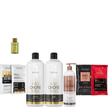 Imagem de Borabella Não Chore 2x1L + Cauter 500ml + Argan + Sachê