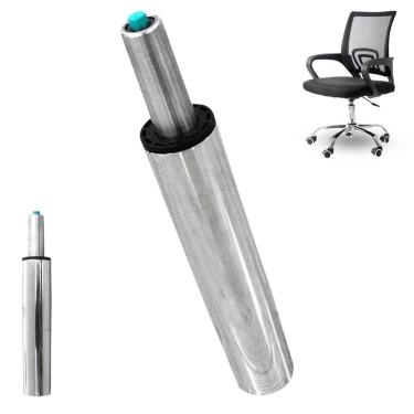 Imagem de Pistao Gas Cadeira Escritorio Regulagem Altura Ajustavel Resistente Cromado Home Office...