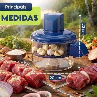 Imagem de Descascador Elétrico Automático De Alho Frutas E Legumes Bivolt - DESC