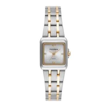 Imagem de Relógio Mondaine Bicolor Feminino 32933LPMVBE2-Feminino