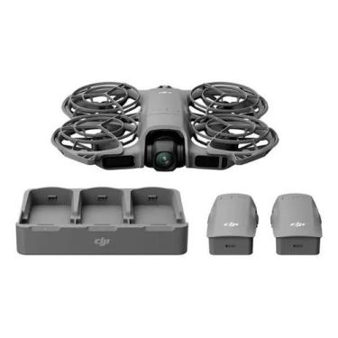 Imagem de Drone DJI Neo 2 Fly More Combo 4K IA SelfieShot 3 Baterias Homologado 