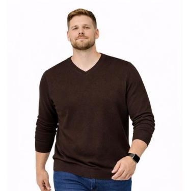 Imagem de Blusa Suéter Masculina Plus G1 G2 G3 Roupas Tamanho Grande - KantyLan,