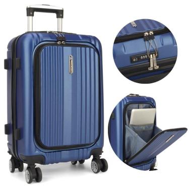 Imagem de MALA DE VIAGEM PEQUENA DE BORDO POLO KING - Azul-Unissex