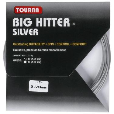 Imagem de Corda Tourna Big Hitter Silver 17L 1.25mm Cinza Set Individual-Unissex