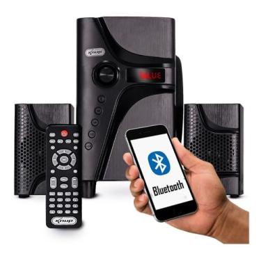 Imagem de Micro System Home Theater Caixa De Som Bluetooth 2.1 Com Subwoofer Rád