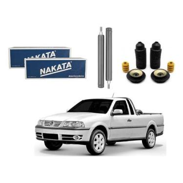 Imagem de Kit Amortecedor Dianteiro Saveiro G3 1.6 1.8 2.0 2000 A 2005 - Nakata